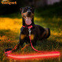 Light up Dog Leash Walking at Night Factory Made Led Illuminated Pet Dog Leash