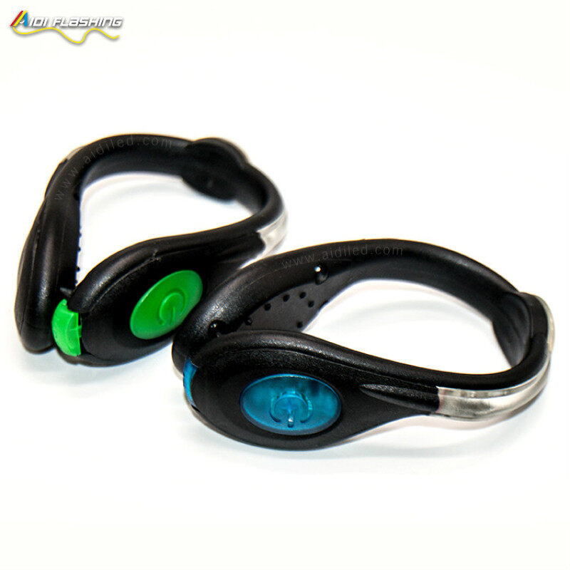 Night Running Safety Flashing Light Up Led Shoes Clip Light USB Rechargeable Shoe Clip Light