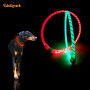 Shining Pet Dog Collar LED Light Pet Collar Traction Flashing Safety Dog Necklace with Led Light
