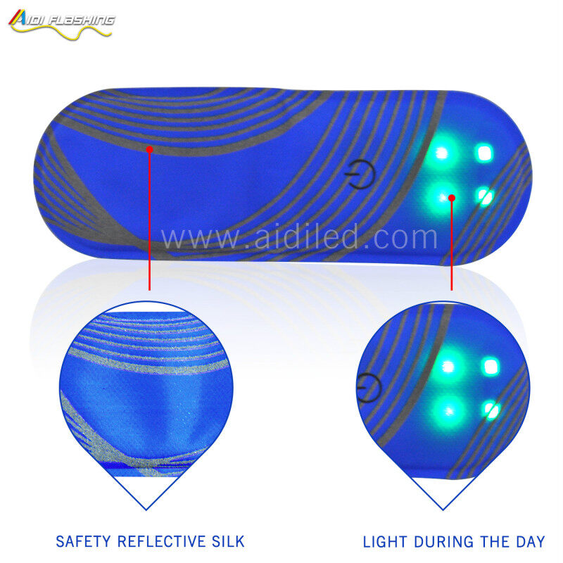 Portable Accessory Clip on Led Light Spot in Dark Led Clip Warning Light for Night Activity Led Sport Light