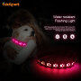 AIDI Flashing C14-RGB Dog Led Collar with RGB Light Cool Led Dog Collar Light for Pets Dogs Wholesale