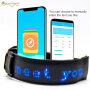 Fashion Products New Running Display Led Armband APP Control Led Scrolling Safety Sport Armband