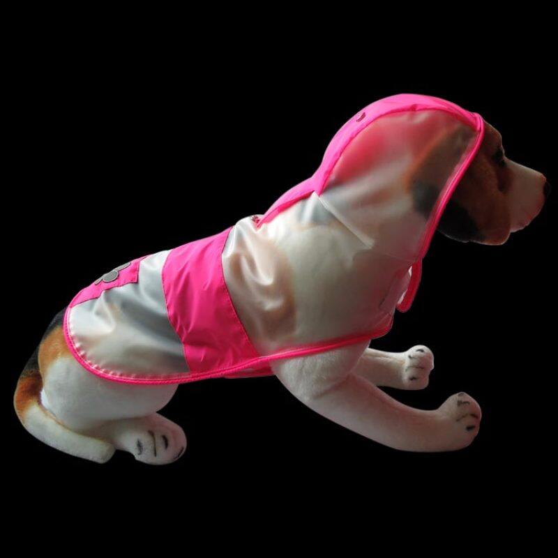 Hot Selling Led Pet Raincoat for your Dog Night Safety Flashing Luminous Dog Raincoat Waterproof Clothes for Dog