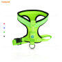 Wholesale Custom Comfortable Adjustable Rechargeable Personalized  LED Dog Harness Outdoor Pet Harness