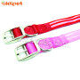 Strong Pulling Force Metal Pin Buckle Led Flashing Dog Collar USB Rechargeable Night Dog Pet Collar