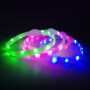 USB Rechargeable Waterproof Led Dog Collar Light in Dark ECO-Silicone Free Size Cute Fancy Dog Collar