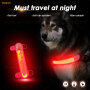 2021 Hot Sell Led Dog Light Innovative Collars Leashes Accessory Detachable Light up Dog Collar Light