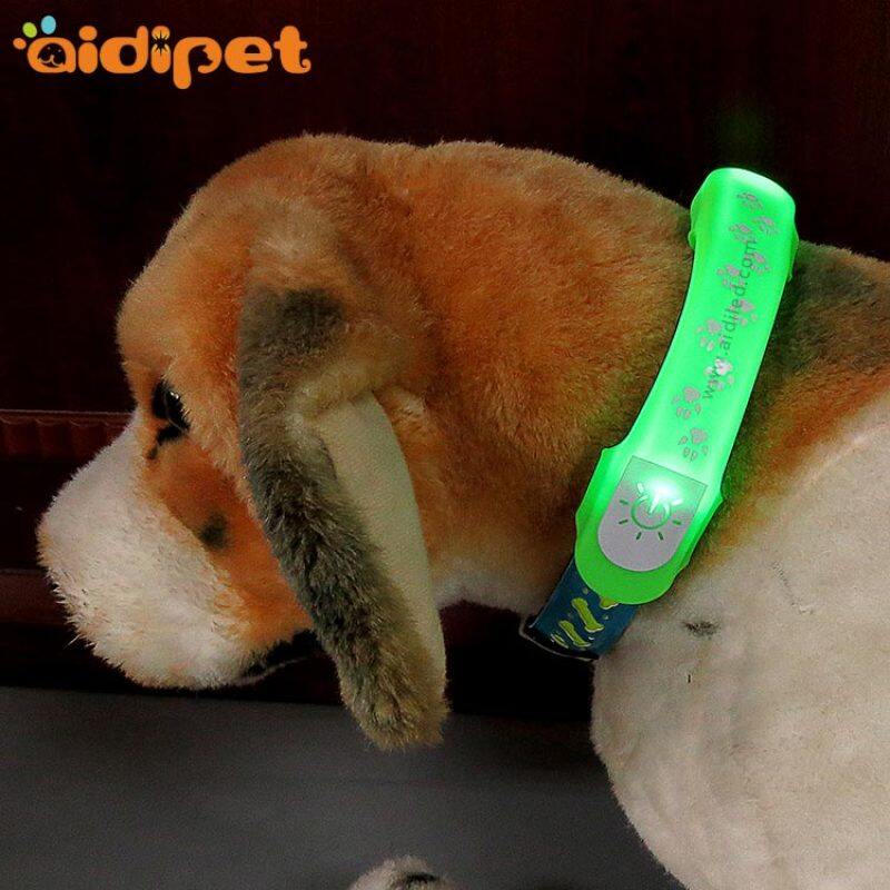 Multi-use Flashing Dog Light up Collar Led Small Accessory Pet Dogs Light for Safety Waterproof Led Dog Light Cover