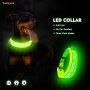 Pet Waterproof USB Rechargeable LED Dog Collar Night Safety Flashing Pet Supplies Dog Accessory
