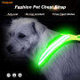 USB Rechargeable Led Dog Harness Vest, Reflective Led Safety Dog Harness