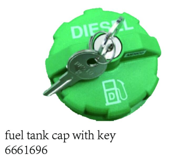 locking diesel fuel cap 6661696 for Bobcat Skid Steer LoaderACMPART