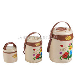 New Designed 3Pcs/Set Plastic Food Storage Containers With Insulation Function