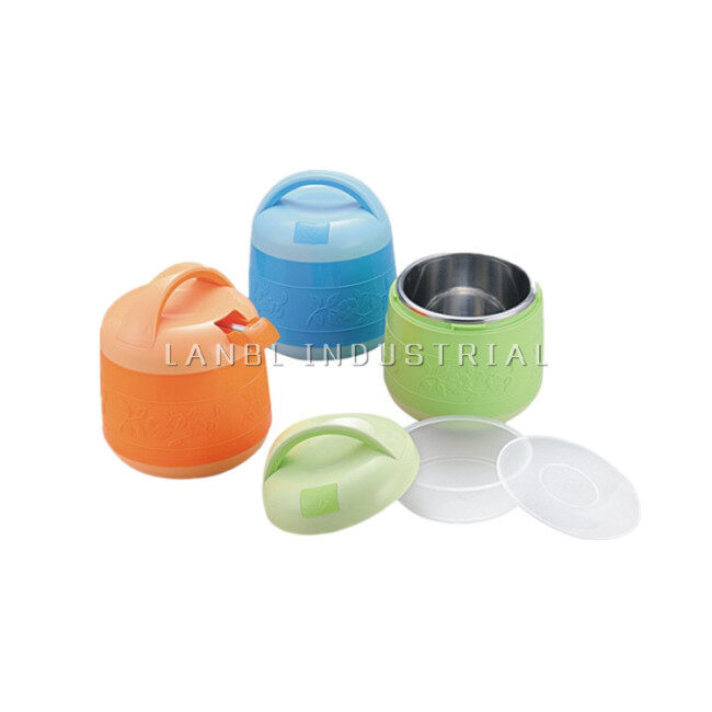 Colorful Portable Stainless Steel Vaccuum Thermos Insulated Lunch Box