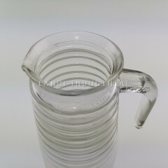 Wholesale 1000ml Clear Large Capacity Glass Thread Water Coffee Kettle Teapot Juice Pitcher