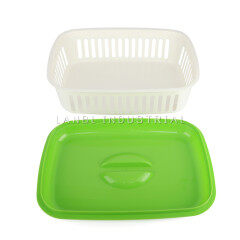 New Design Plastic PP Storage Basket With Isolation Layer