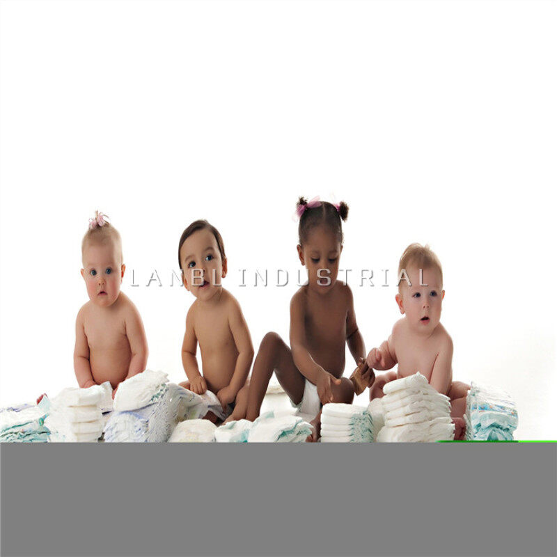 Hot Sale High Quality Low Price Disposable B Grade Baby Diaper Manufacturer in China