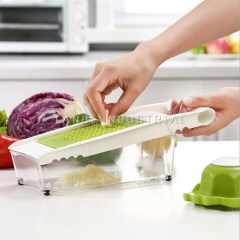 Single-Sided Shred And Slice Grater With Replaceable Blade with Storage Box Grater