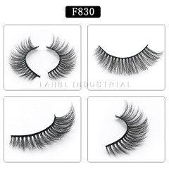 Produced by Mink Eyelashes Vendor with Custom Packaging and Private Label 25mm False Faux 5D 3D Mink Eyelashes