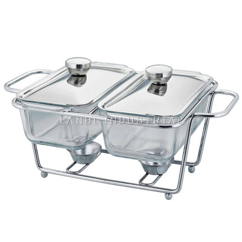 1.3L*2 Rectangular other hotel & restaurant supplies Party Wedding Universal Heating Container Wholesale Chafing Dishes