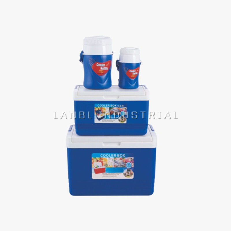 Durable Insulated Thermal Plastic Ice Cooler Box 11L Ice Chest For Beverage/Food/Fishing/BBQ