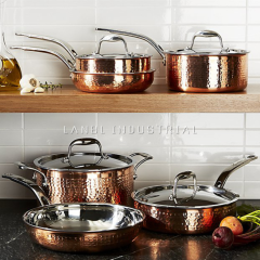 Hot Sale Non-stick Aluminum 304 Stainless Steel Copper Masterclass Premium Home Kitchen Cookware Set