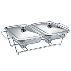 1.5L*2 Rectangular Wedding Hotel Party Universal Heating Container other hotel & restaurant supplies Wholesale Chafing Dishes