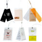 Wholesale custom logo paper swing hang tag for clothing