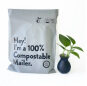 Eco friendly courier bags compostable mailer Clothing Packing Biodegradable cornstarch mail bag