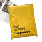 Plastic replacement eco-friend biodegradable compostable mailers mailing bag courier bags