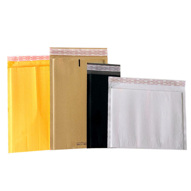 Custom bubble bag packaging mailers padded kraft paper bubble mailing Biodegradable envelope