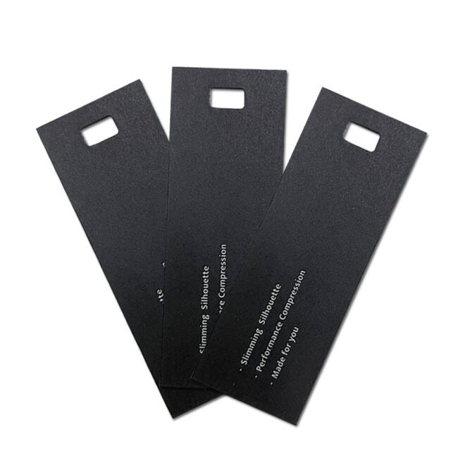 Custom Brand Hang Tag Printing Design PVC Hand Tag For Jeans Tshirt Dress Coat Clothing Label Kraft Card Board