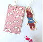 Fast Delivery Vintage Paper Garment Clothing Swimwear Hangtag with Own Logo