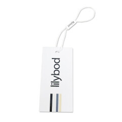 High End Custom Thick Paper Hang Tags for Clothes Eco friendly UV Paper Hangtags