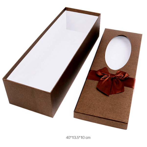 Rose Gift Box With Clear PVC Window