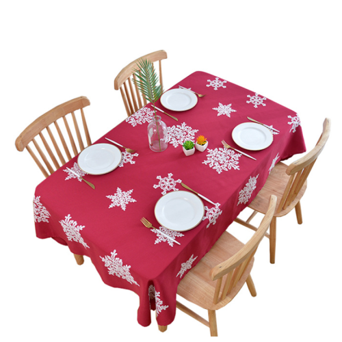 Crochet Christmas Tablecloth Set
