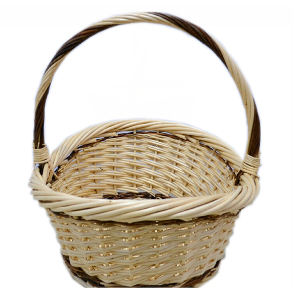 Oval Basket With Handle