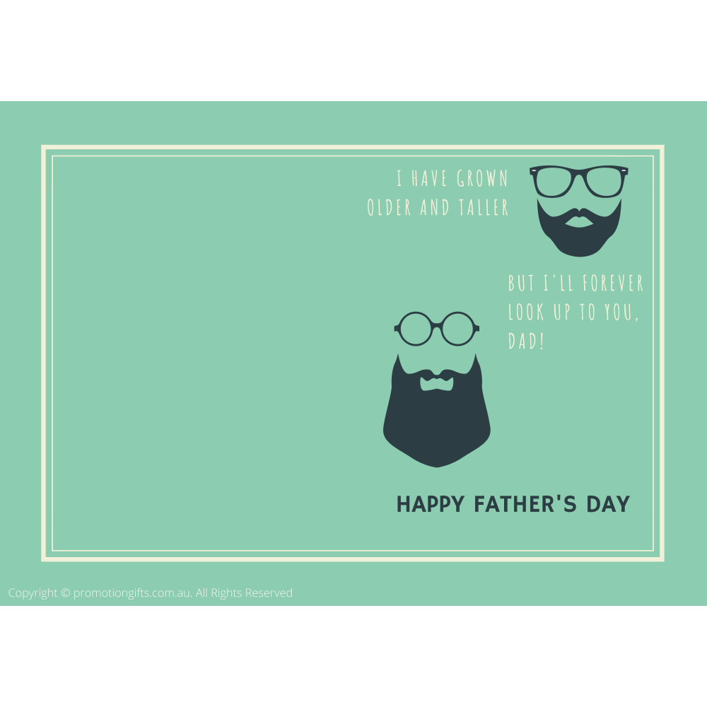 Fathers Day Cards 10cm*15cm