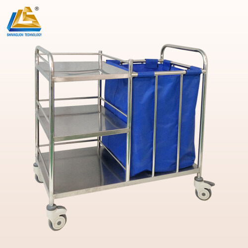 hospital laundry medical cart trolley for hospital used