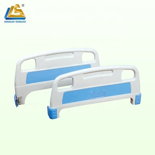 Plastic head foot board for medical bed