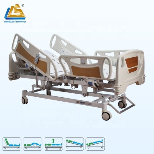 Deluxe five function electric hospital bed
