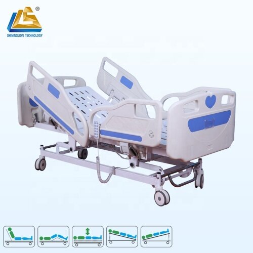 Modern ICU medical bed five function adjustable bed
