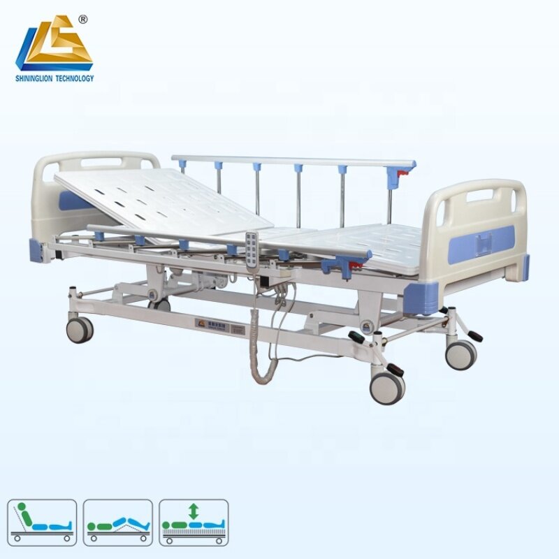 Three Functions Motorized ICU Hospital Bed ICU VIP Hospital Bed