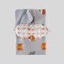 Custom Printed Your Own Design 100% Mulberry Silk Travel Pillowcase