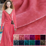 Breathable Soft 100% Silk Velvet Fabric For Dress