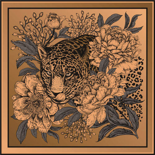 Custom Scarves Pattern-Leopard