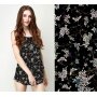 Custom Fabrics Pattern-Flower and Butterfly