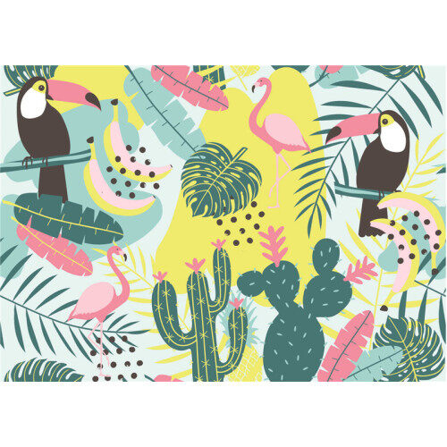 Custom Fabrics Pattern-Rainforest