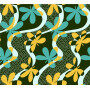 Custom Fabrics Pattern-Leaves