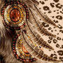  Custom Scarves Pattern-Feather