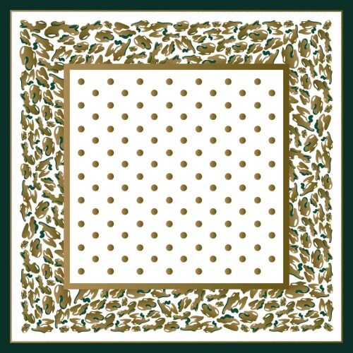 Custom Scarves Pattern-Polka Dot